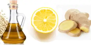 маска кунжут і лимон