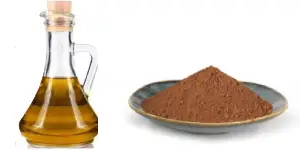 маска кунжутна олія і какао