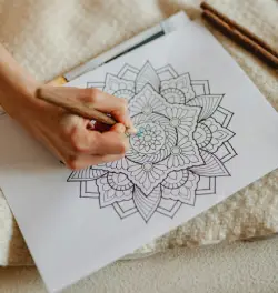 Creating a mandala