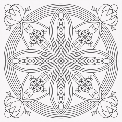 Mandala of Concentration and Mental Clarity